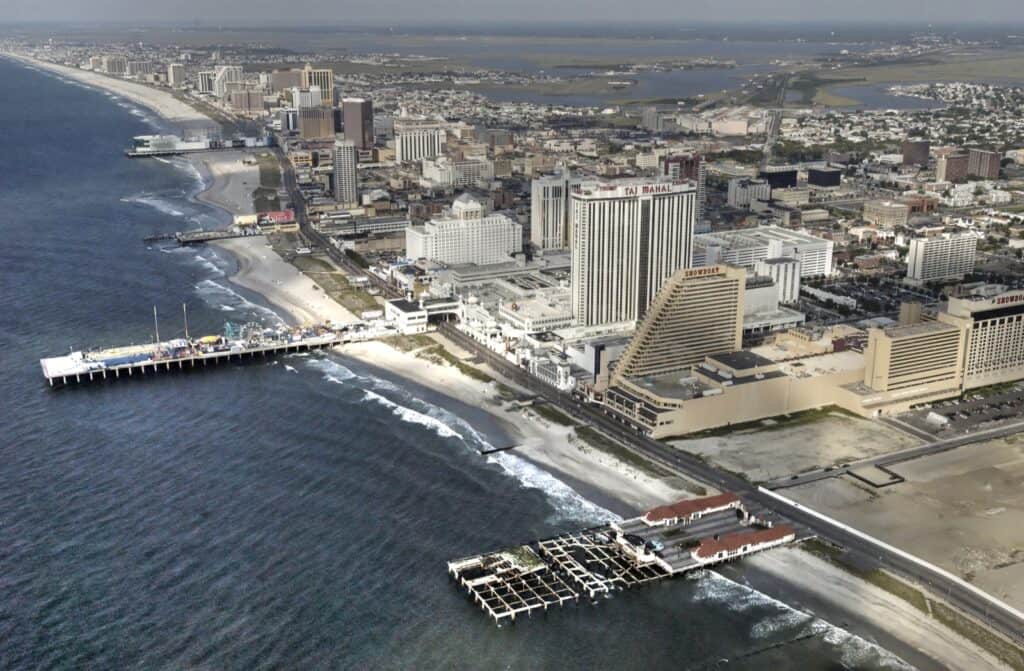 Atlantic City aerial view